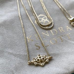 Kendra Scott Gold Riley Necklace